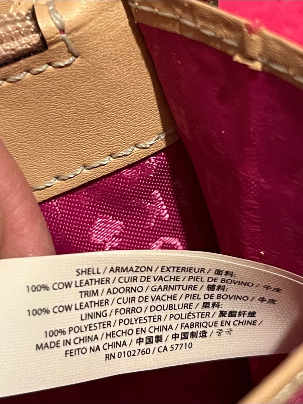 2New Leather Kate Spade Wallets, Red and Beige